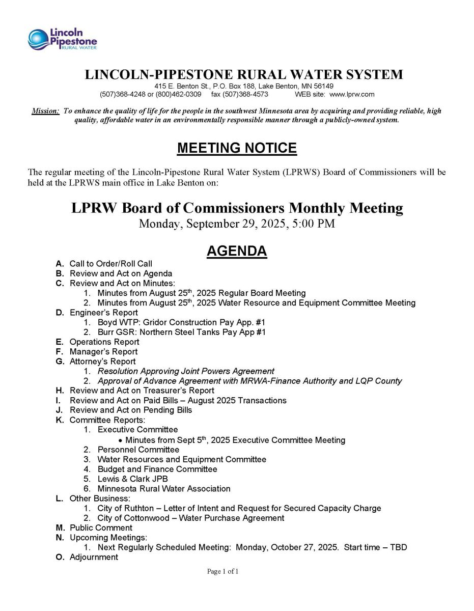 Agenda