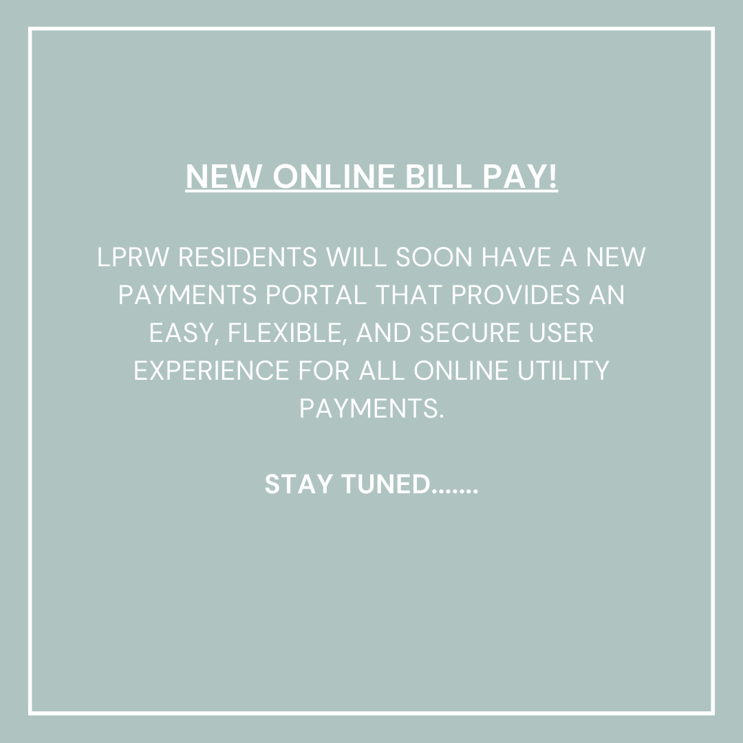 New Online Bill Pay